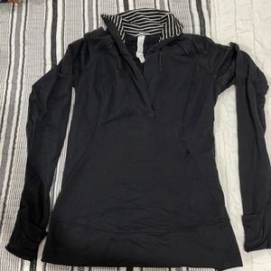 Lululemon shawl collar pull over shirt